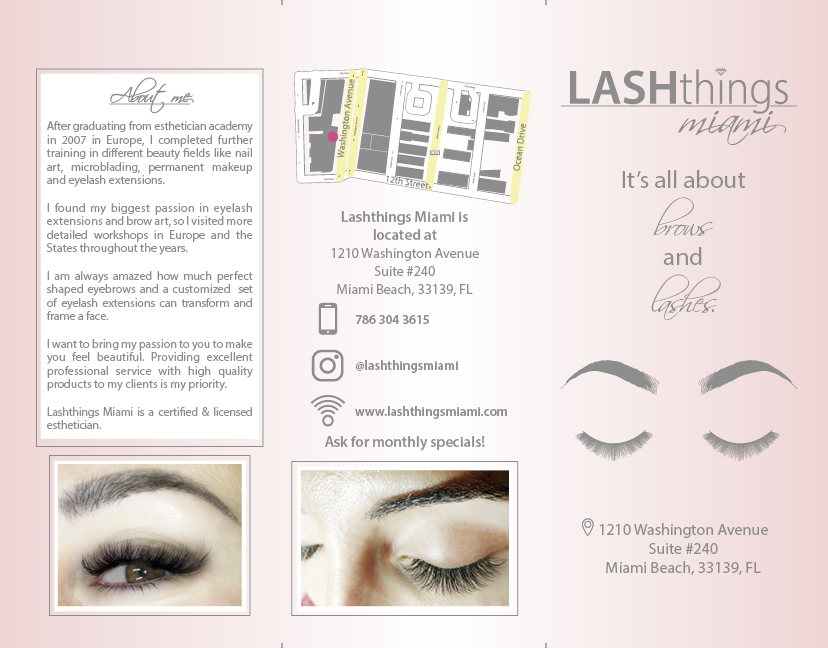 LASHthings Miami Flyer